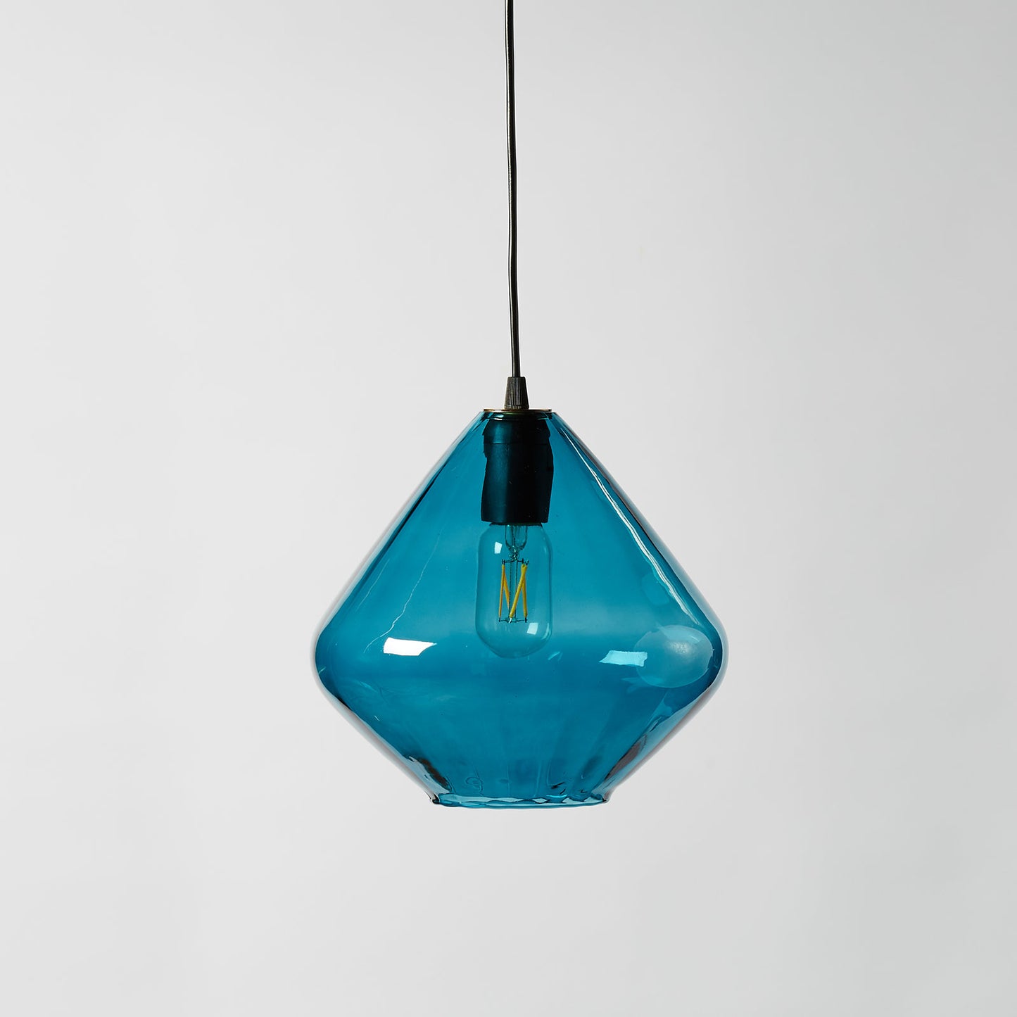 Candeeiro de teto DROPPA | Azul-Aço | Liso