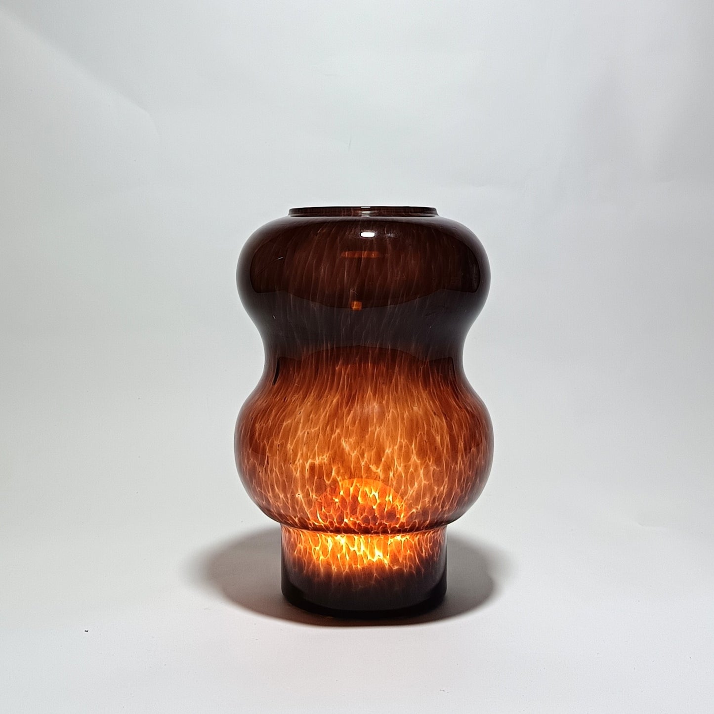 Vidro furado para Suspensão de Teto em Vidro ondulado preto