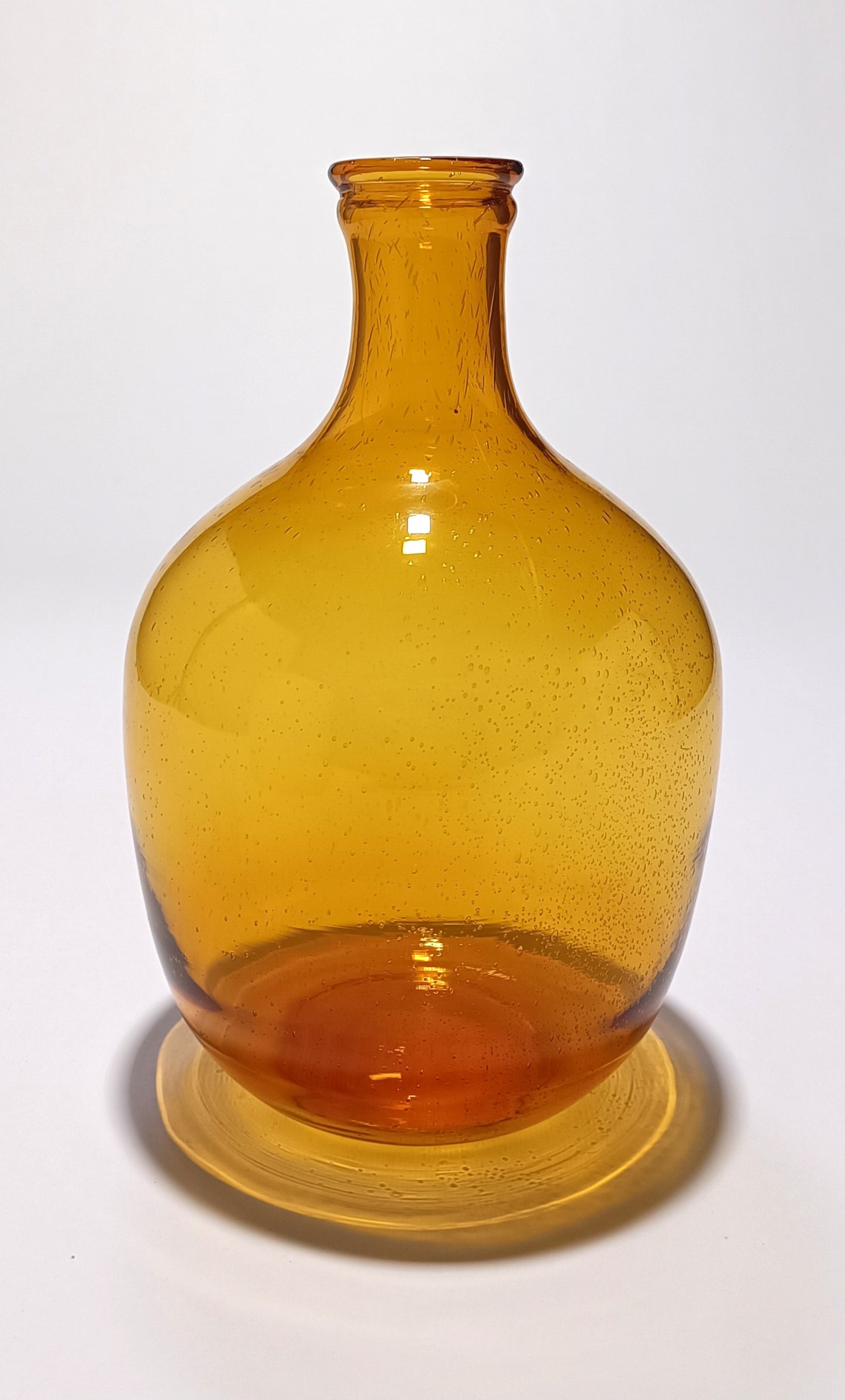 Jarra de vidro "garrafão" - Âmbar