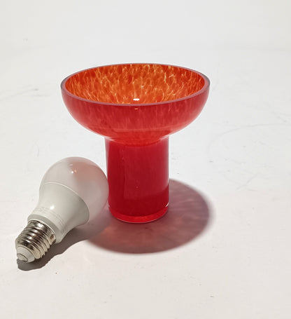 T-Light em vidro vermelho