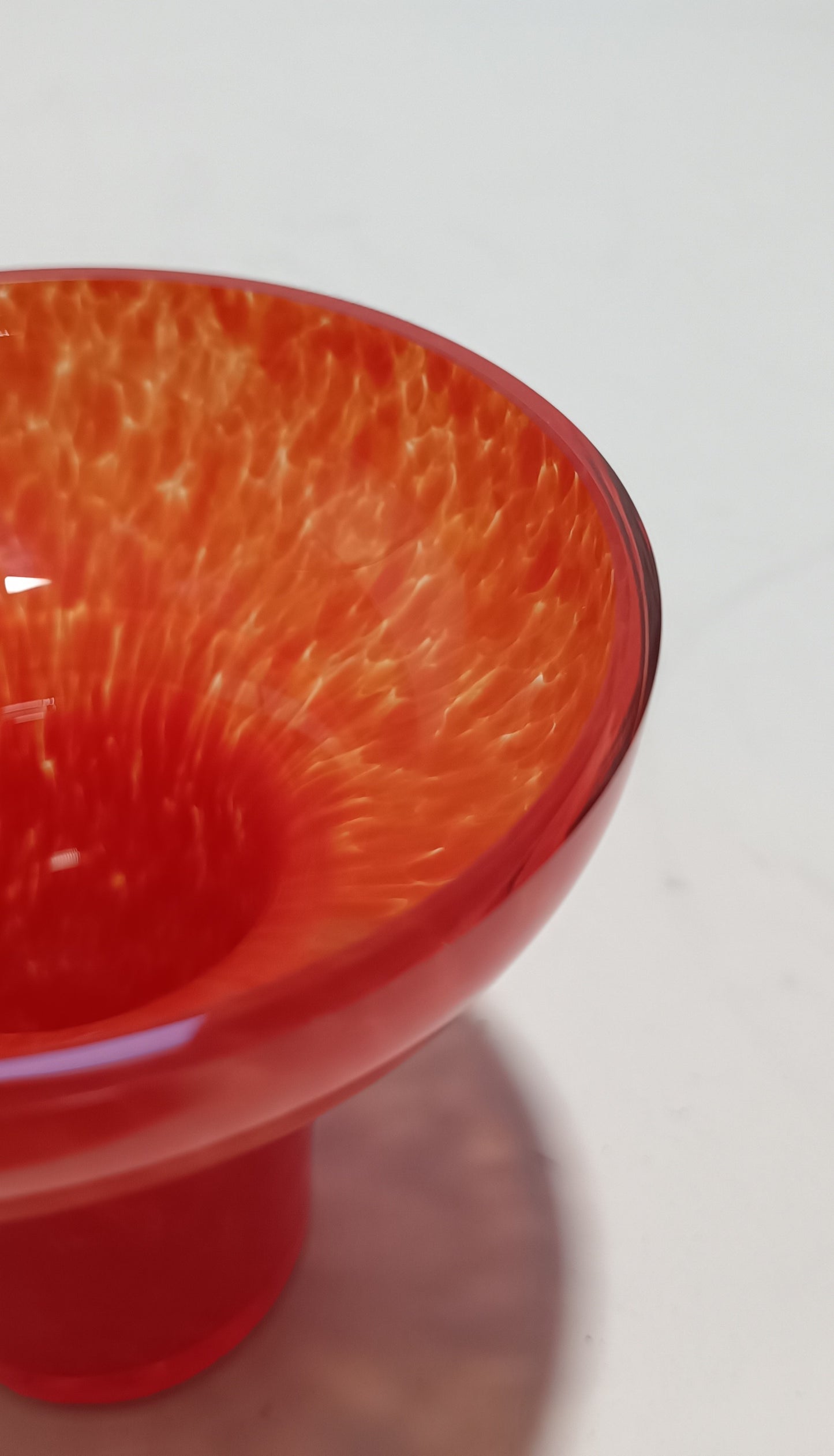 T-Light em vidro vermelho