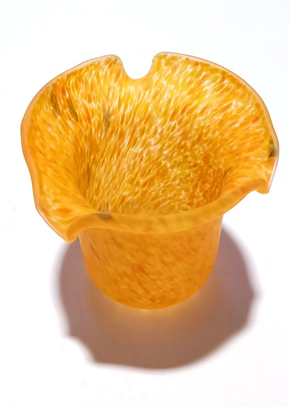 Tulipa Laranja com grão verde e aba curta