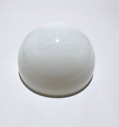 Abajur para candeeiro "Cogumelo" com grão branco