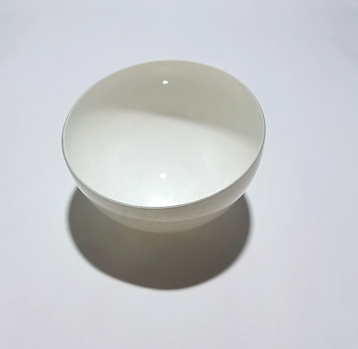 Abajur para candeeiro "Cogumelo" com grão branco