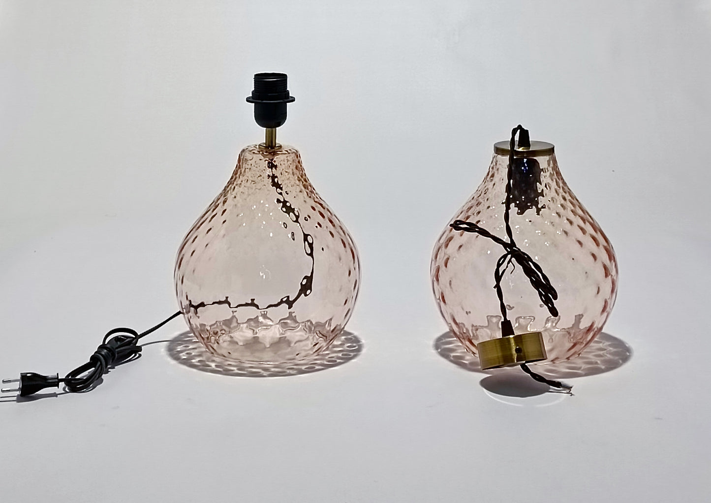 Candeeiro GOTA — versão de mesa + versão de teto