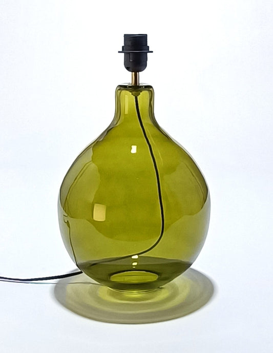 Base de Candeeiro Verde Oliva