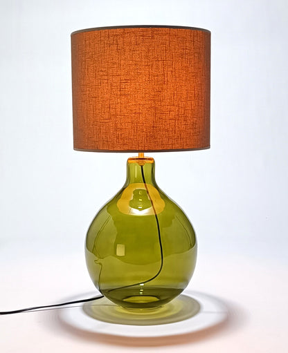 Base de Candeeiro Verde Oliva