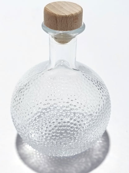 Garrafa para licor tamanho pequeno