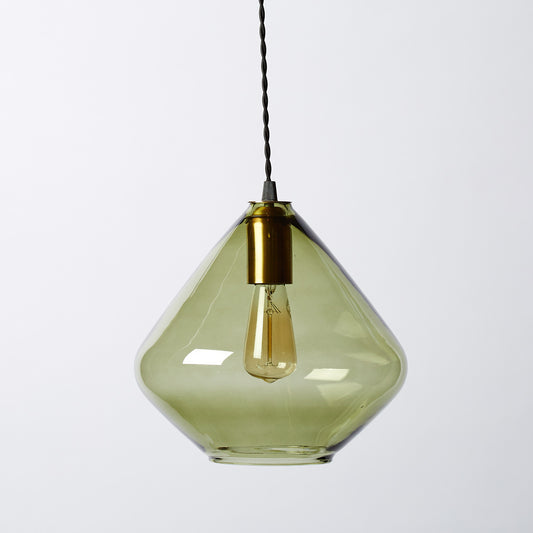 Candeeiro de teto DROPPA | Verde Oliva | Liso