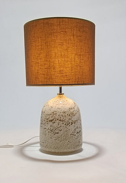 Base de Candeeiro de Mesa Branco Volcano