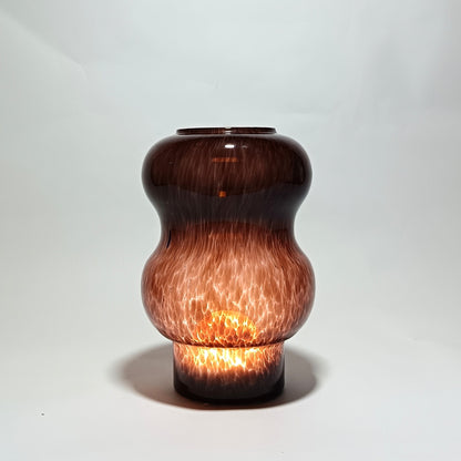 Vidro furado para Suspensão de Teto em Vidro ondulado preto