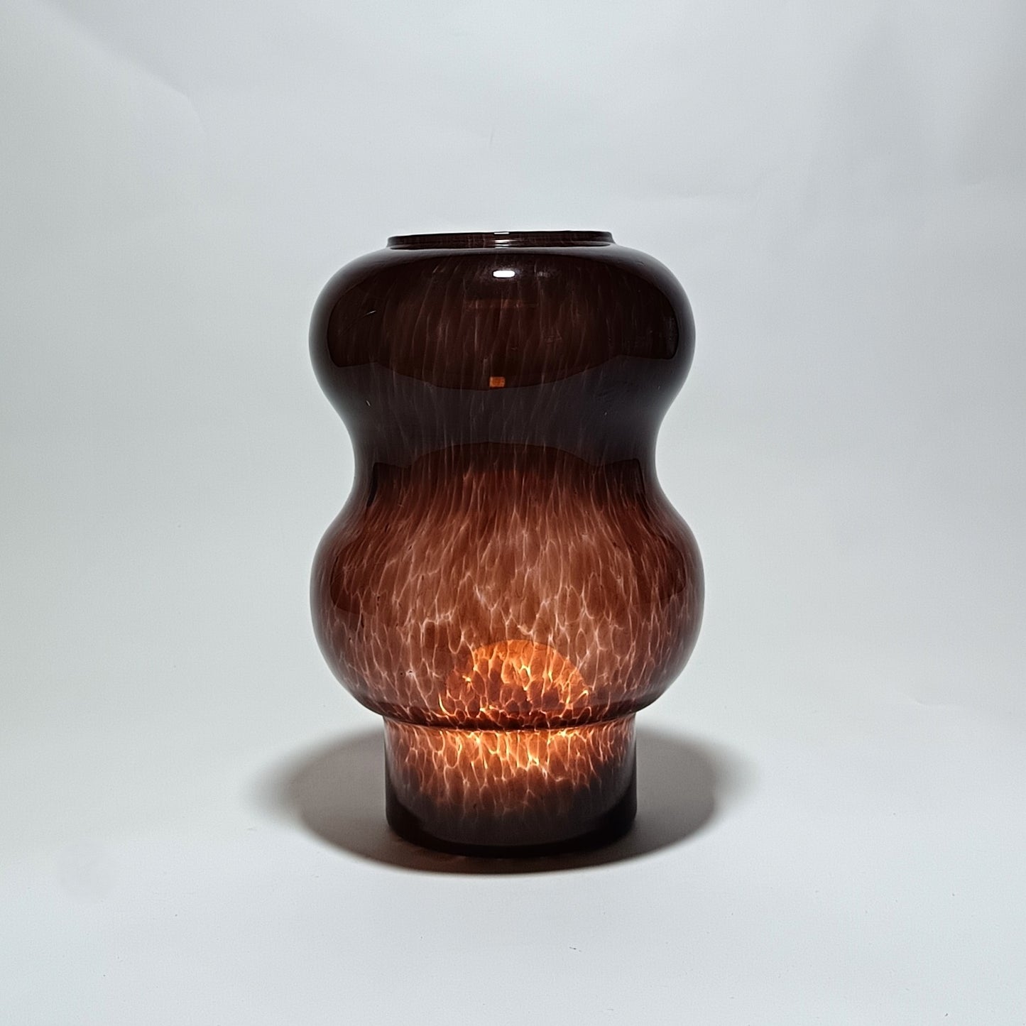 Vidro furado para Suspensão de Teto em Vidro ondulado preto