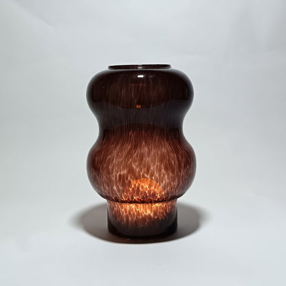 Vidro furado para Suspensão de Teto em Vidro ondulado preto