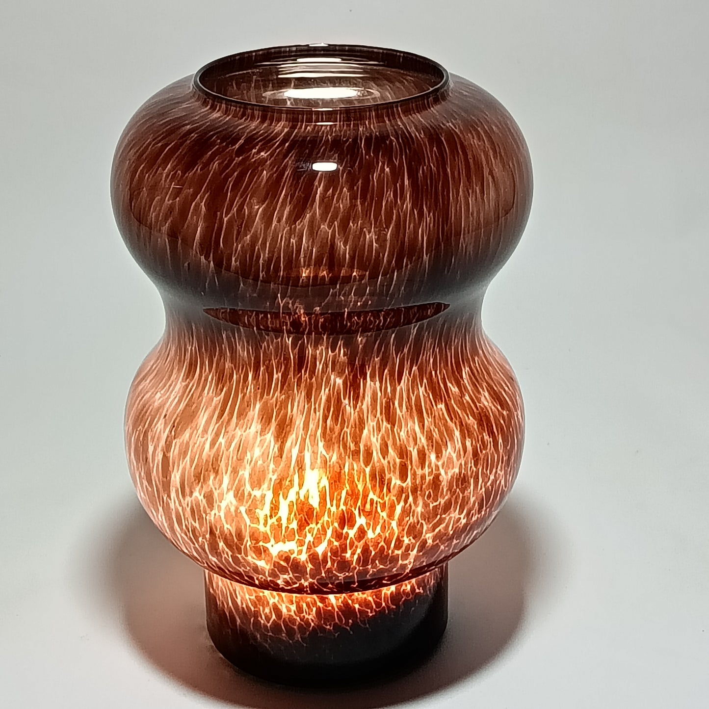 Vidro furado para Suspensão de Teto em Vidro ondulado preto