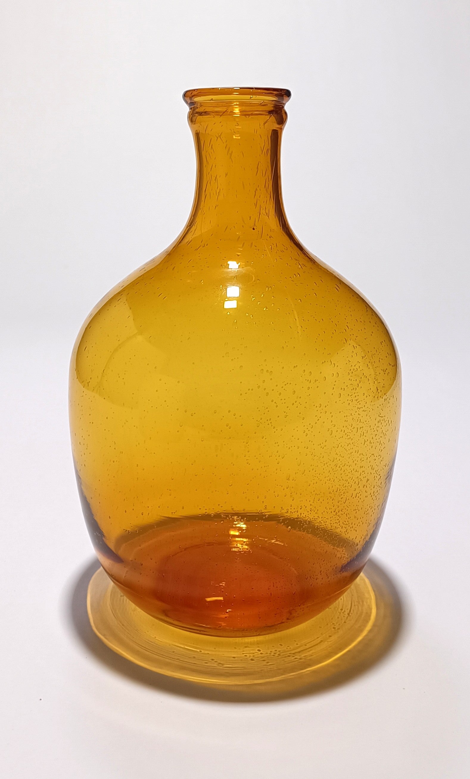 Jarra de vidro "garrafão" - Âmbar