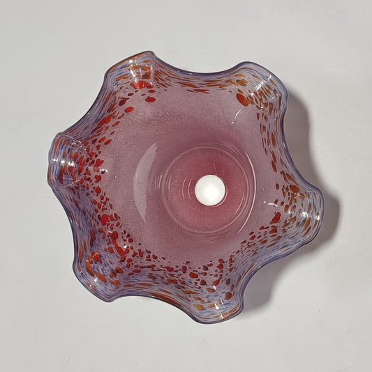 Tulipa de Vidro Rosa Grande