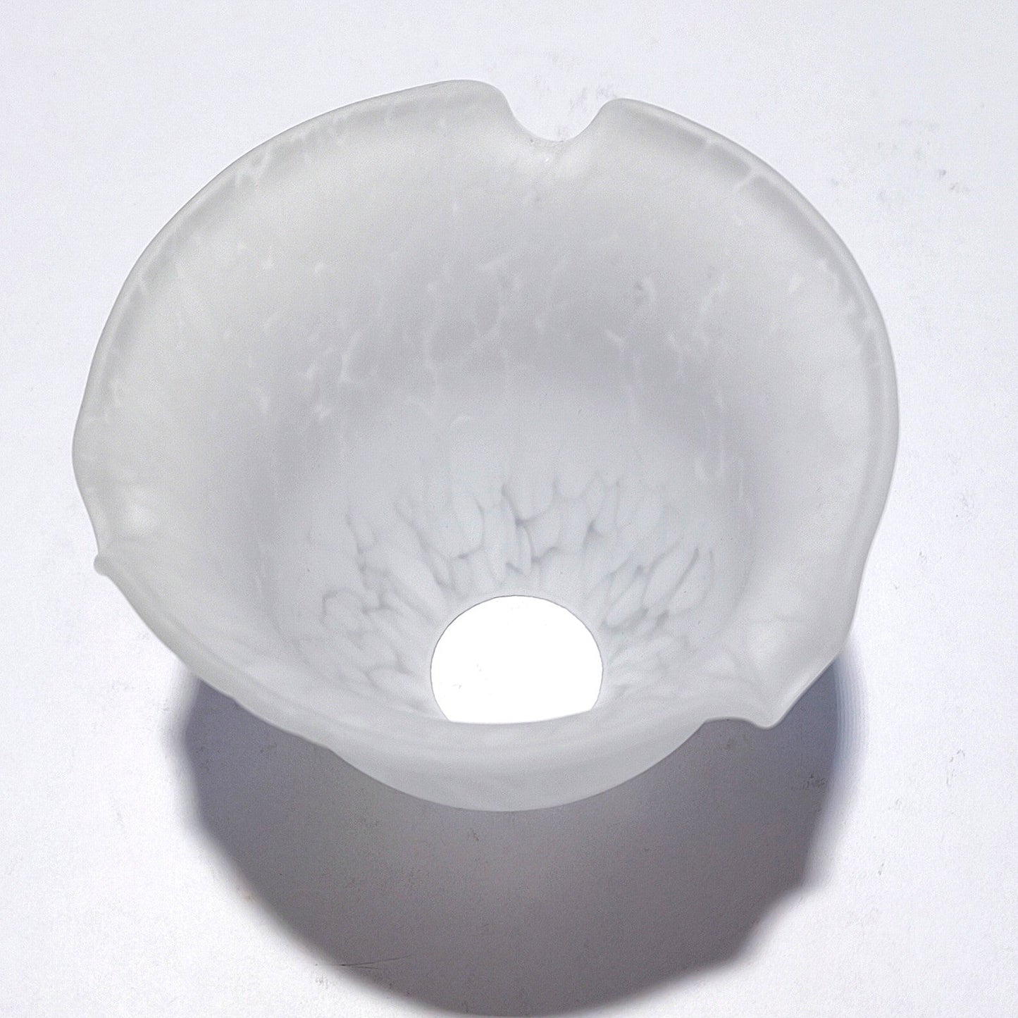 Tulipas Brancas em vidro soprado